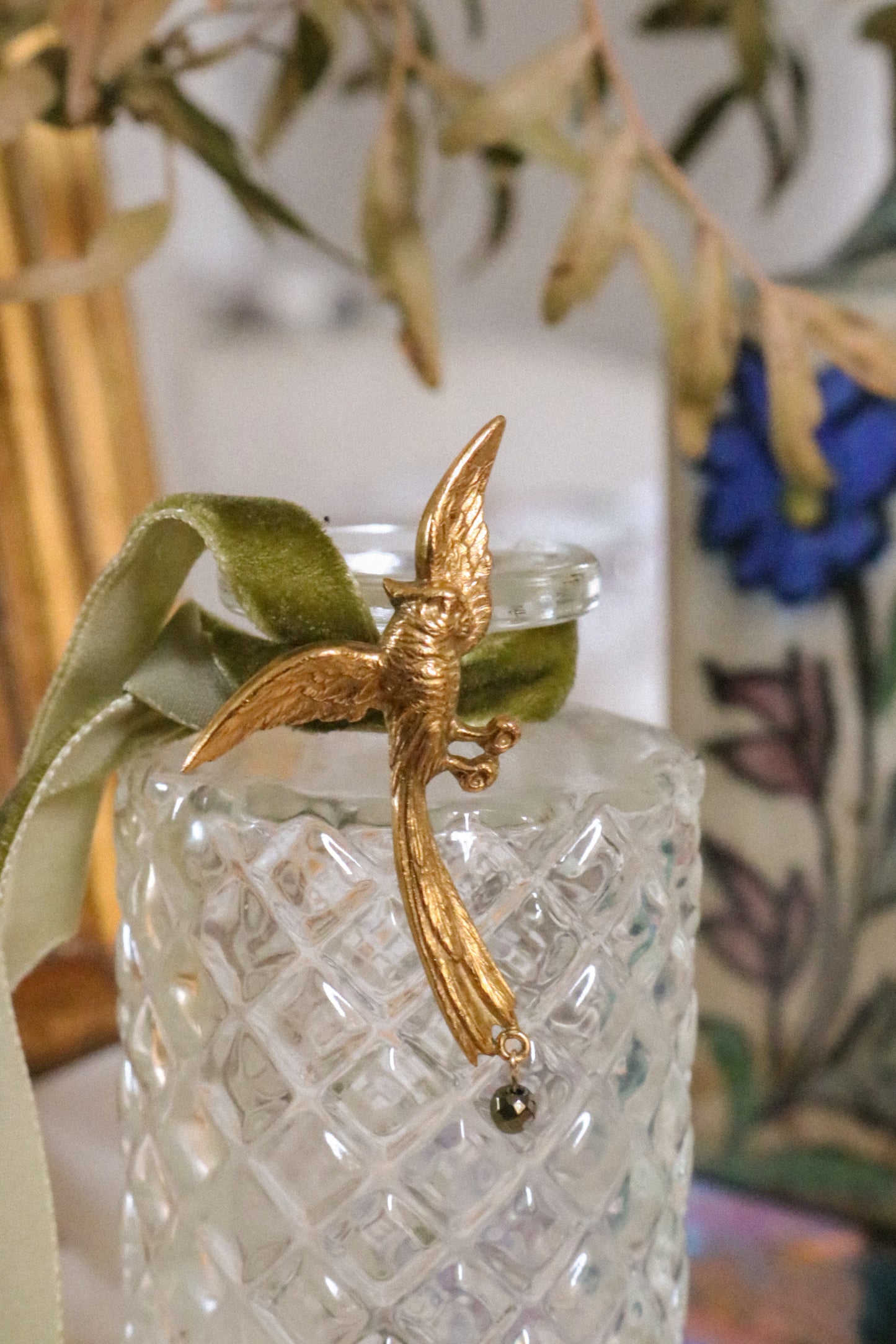 Mono-boucle Clervie - hématite noire