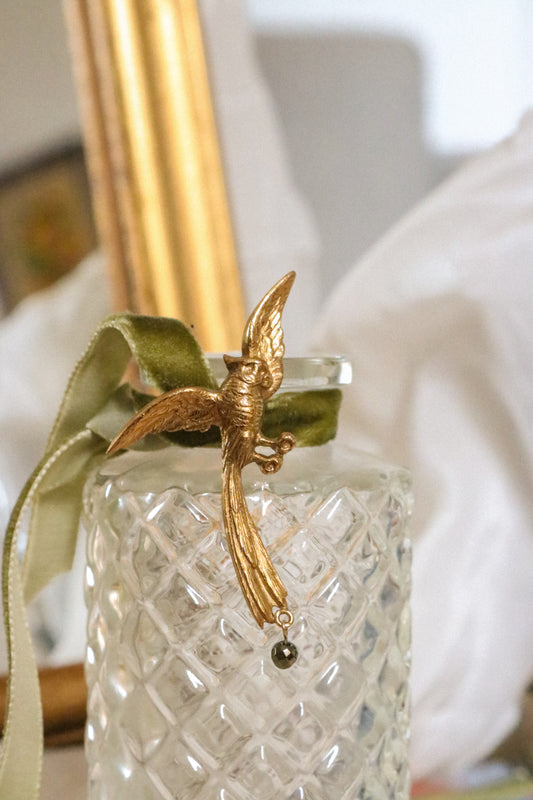 Mono-boucle Clervie - hématite noire