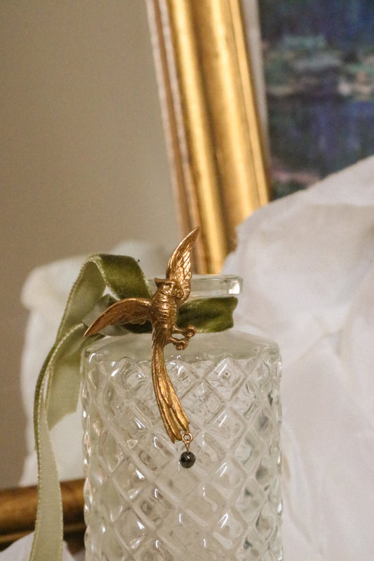 Mono-boucle Clervie - hématite noire