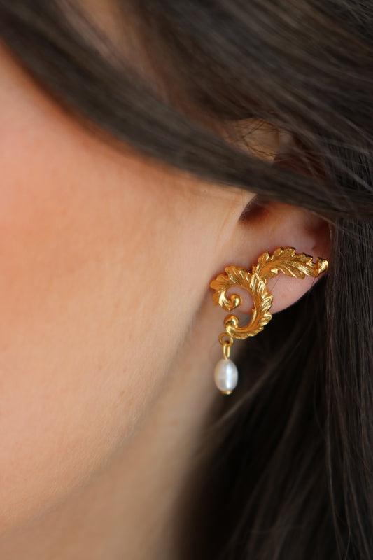 Boucles Galatée - perles d'eau douce